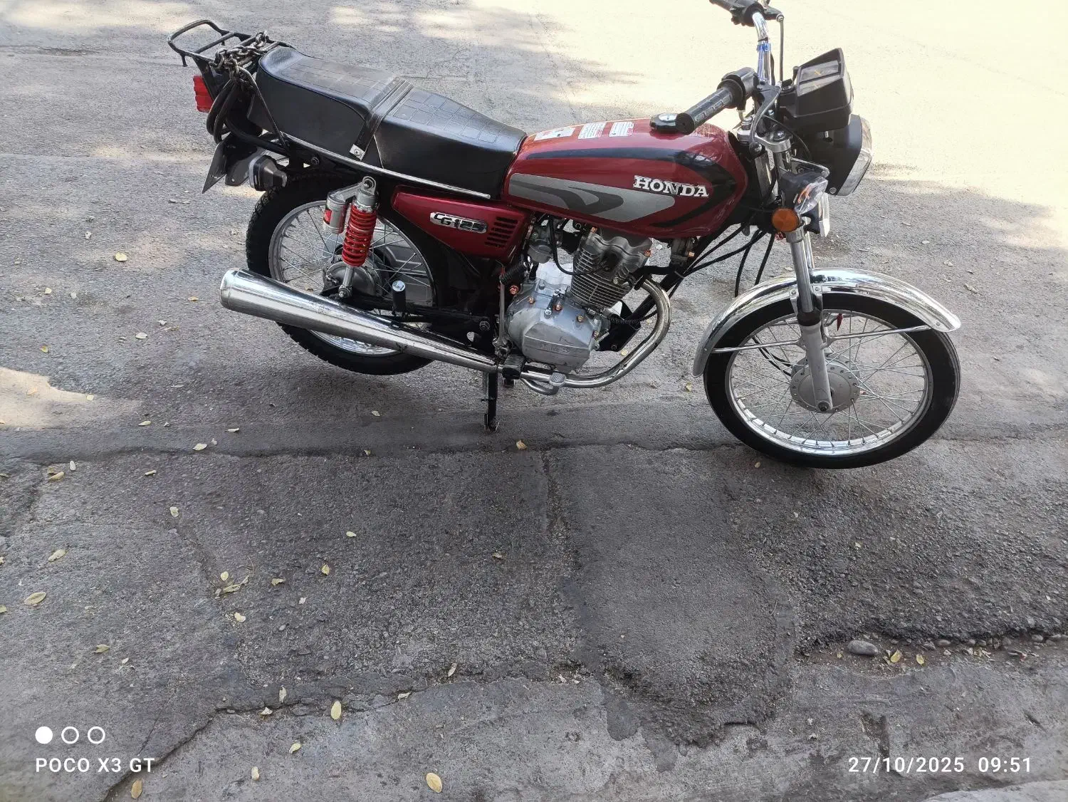 موتورسیکلت125درحدصفرسندبیمه بشرط تعویض پلاک|موتورسیکلت|مشهد, امیریه|دیوار