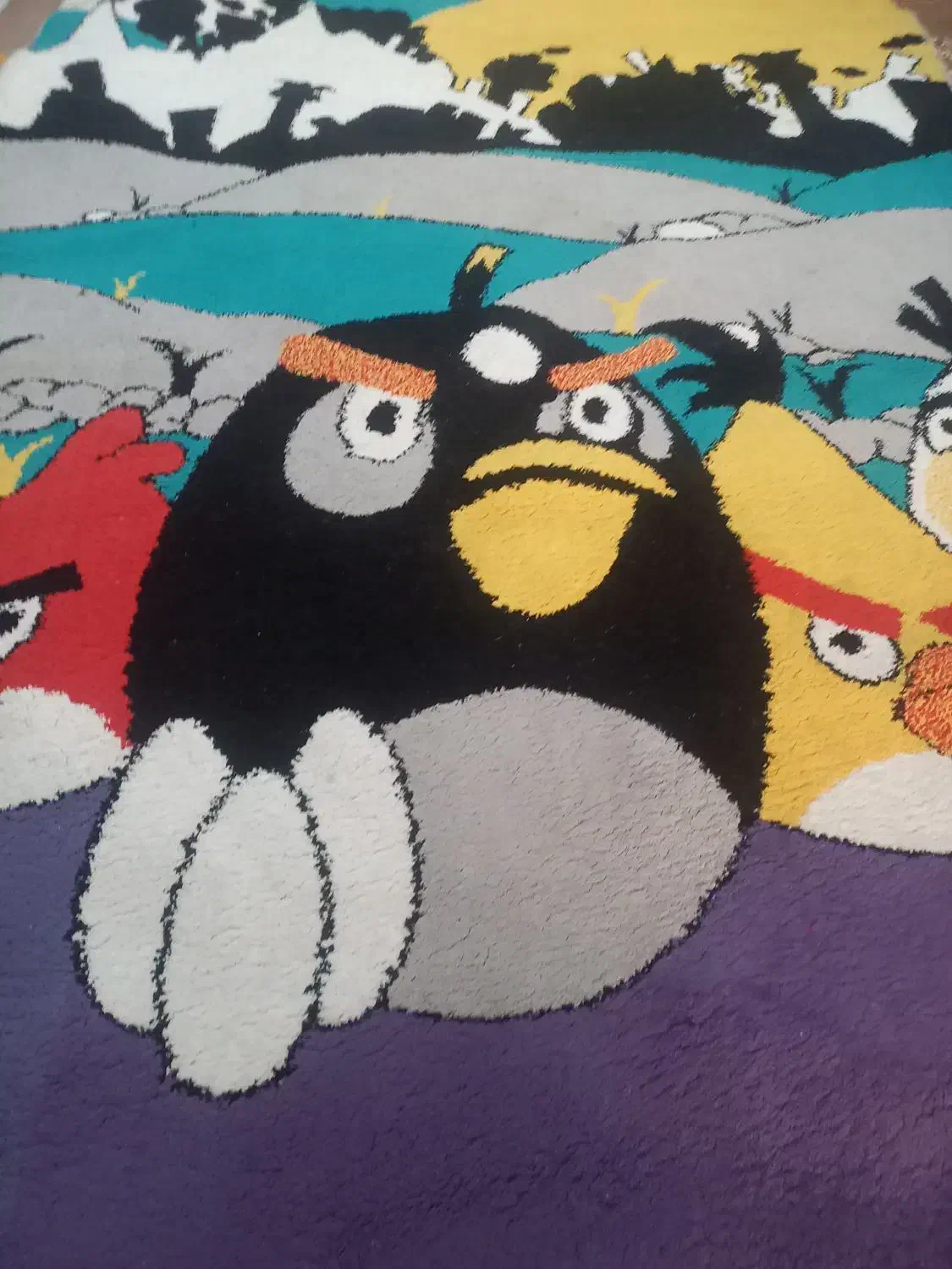 گلیم فرش کودک|گلیم، جاجیم، گبه|سنندج, |دیوار