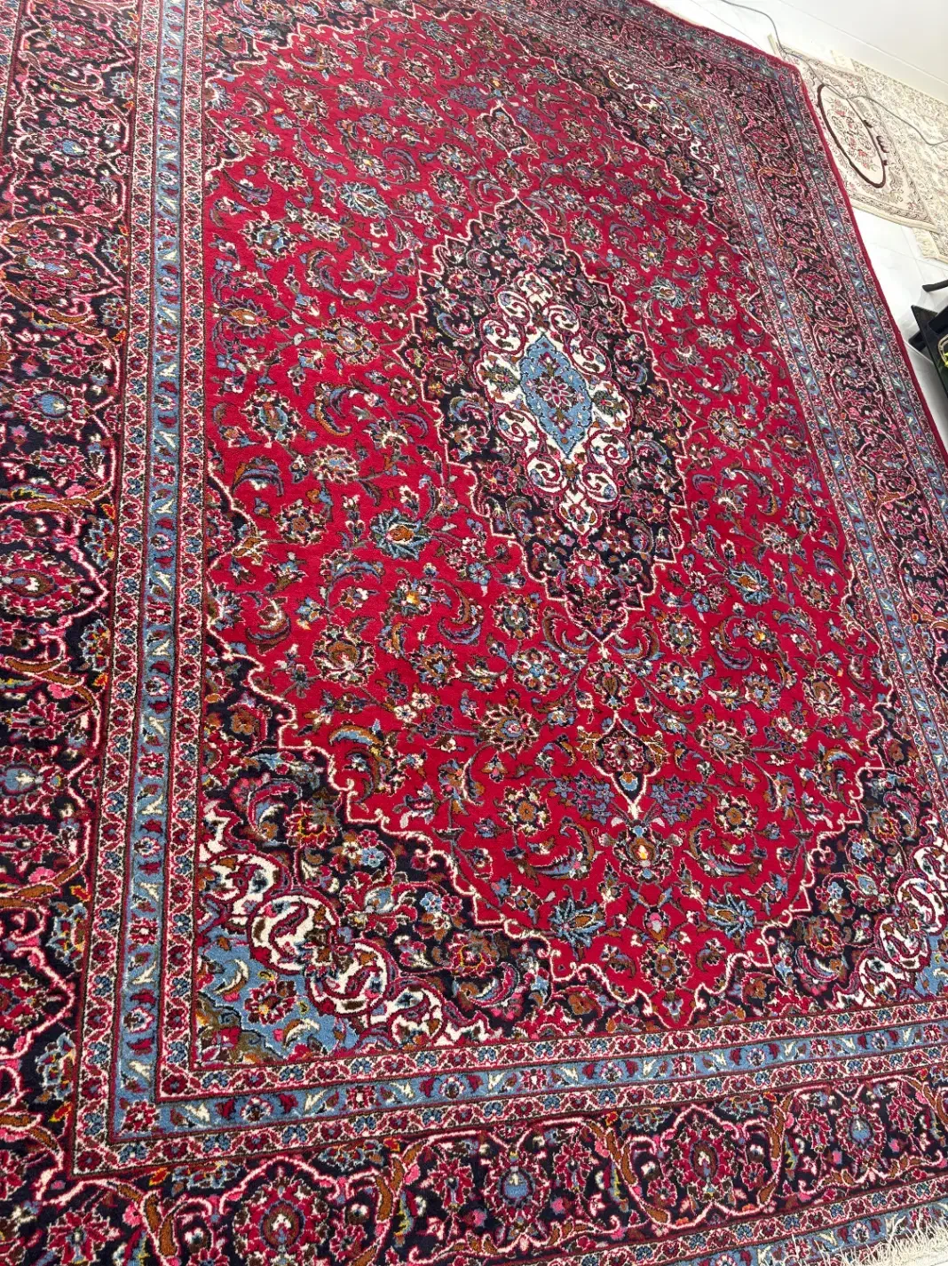 فرش دستباف ۱۲ متری کاشانی|فرش|شاهینشهر, شیخ بهایی|دیوار