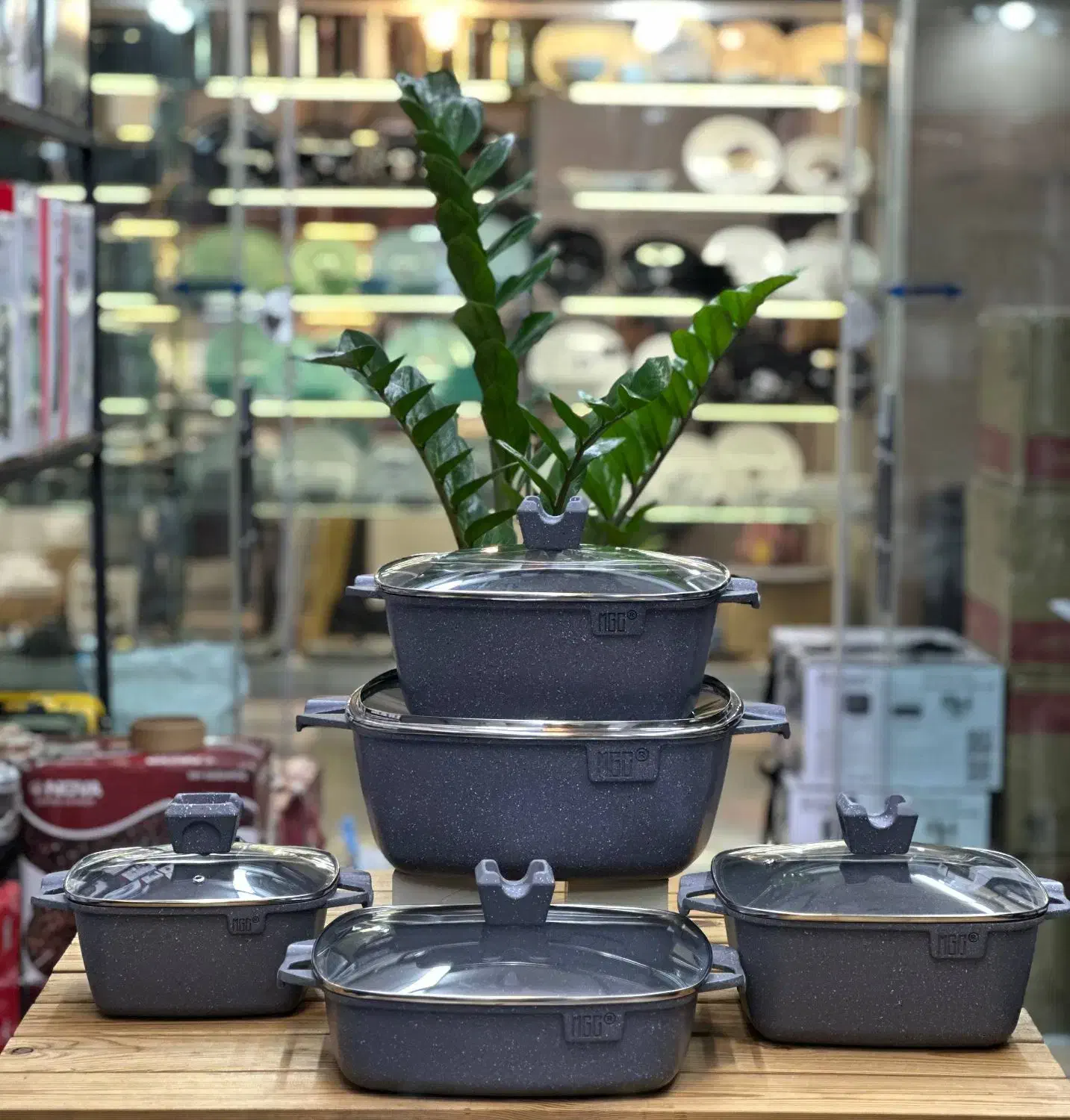 سرویس قابلمه مربعی   15 پارچه|ظروف پخت‌وپز|تهران, شوش (باغ آذری)|دیوار