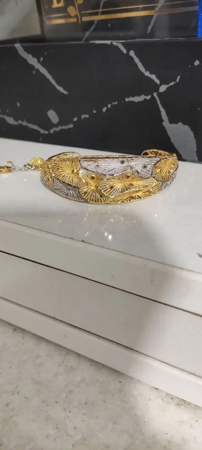 دستبند طلا شیک سایز ۱و۲میخوره|جواهرات|ساوه, |دیوار