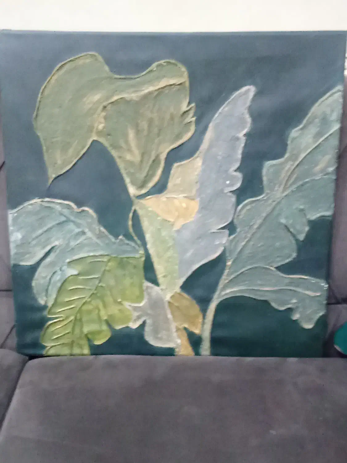 قاب طرح برگ|تابلو، نقاشی، عکس|مشهد, هفت تیر (حافظ)|دیوار