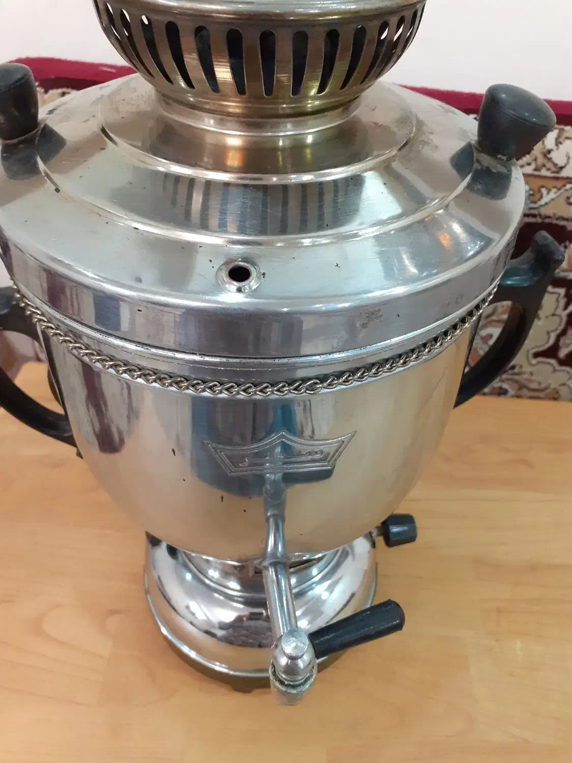 سماور ضخیم برند سحر|سماور، چای‌ساز، قهوه‌ساز|قم, زنبیل آباد|دیوار