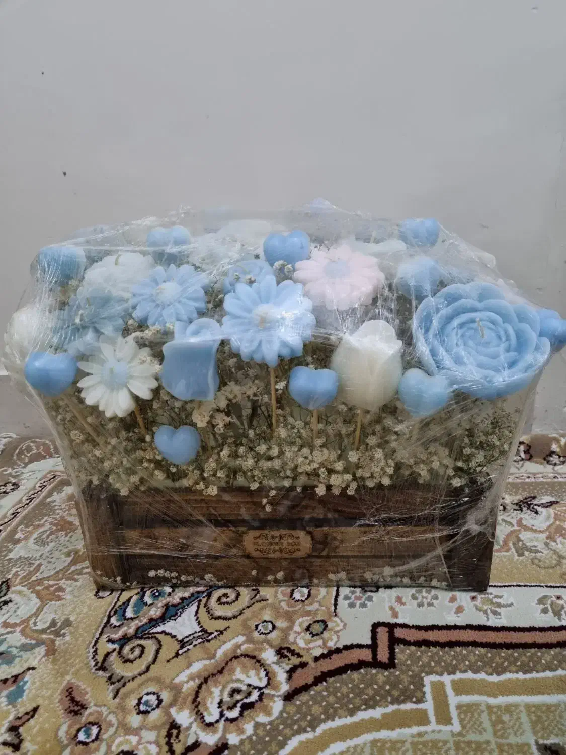 گل،باکس گل، شمع،شمع گل،گل مصنوعی|گل مصنوعی|ری, حمزهآباد|دیوار