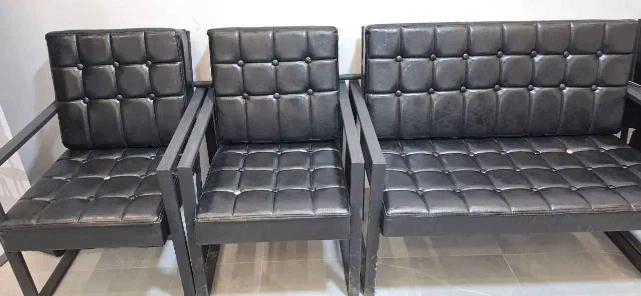 نیم ست اداری مشکی نو در حد|مبلمان اداری|پاکدشت, پاکدشت (مامازند)|دیوار