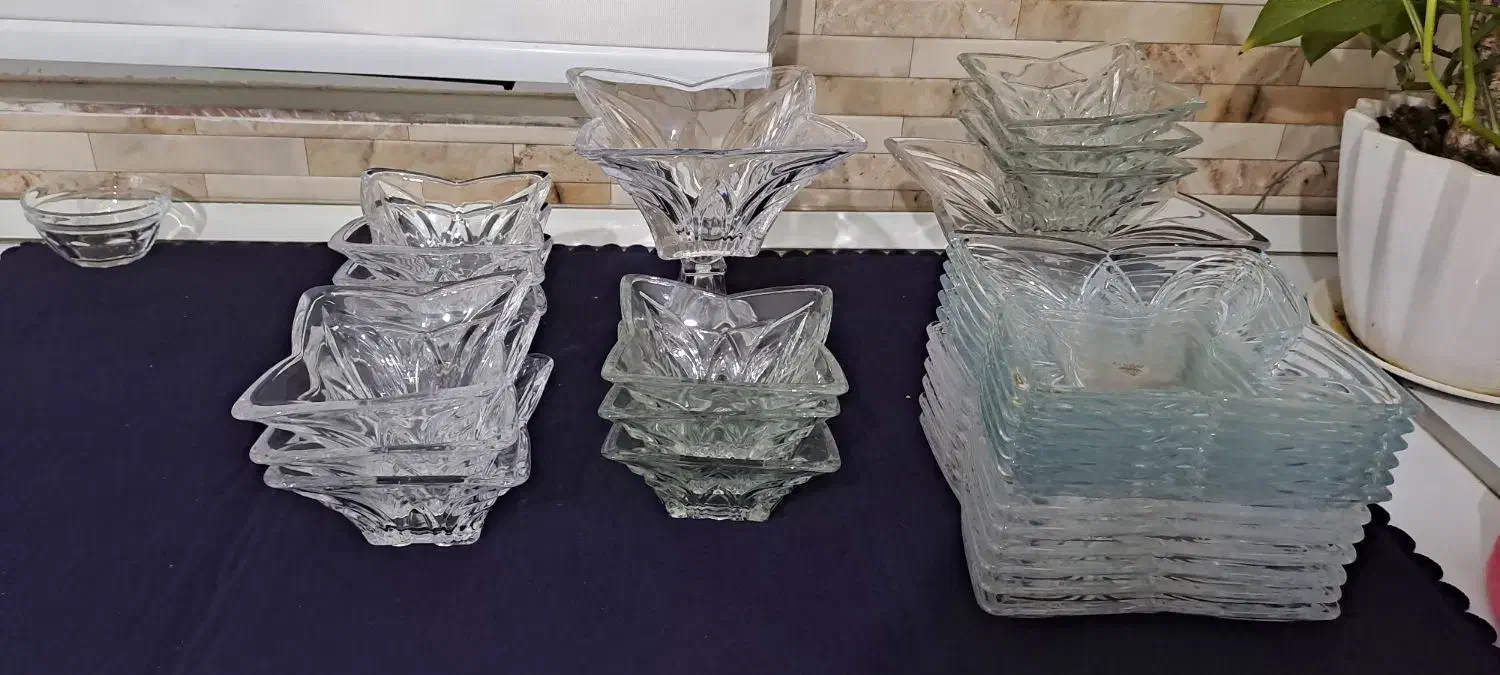 سرویس آجیل خوری واستکان|ظروف سرو و پذیرایی|بهارستان, |دیوار