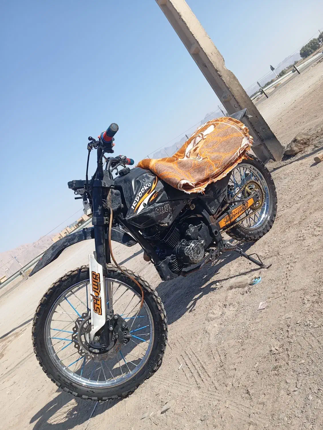 موتور تریل 200|موتورسیکلت|بیرجند, |دیوار