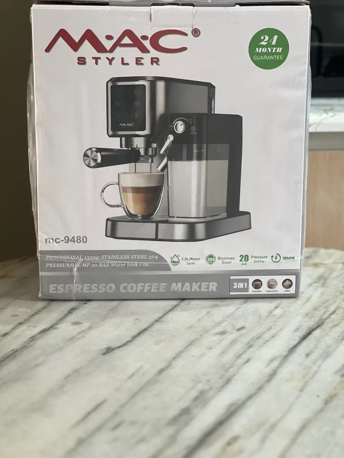 اسپرسو ساز مک استایلر چندکاره|سماور، چای‌ساز، قهوه‌ساز|گنبد کاووس, |دیوار