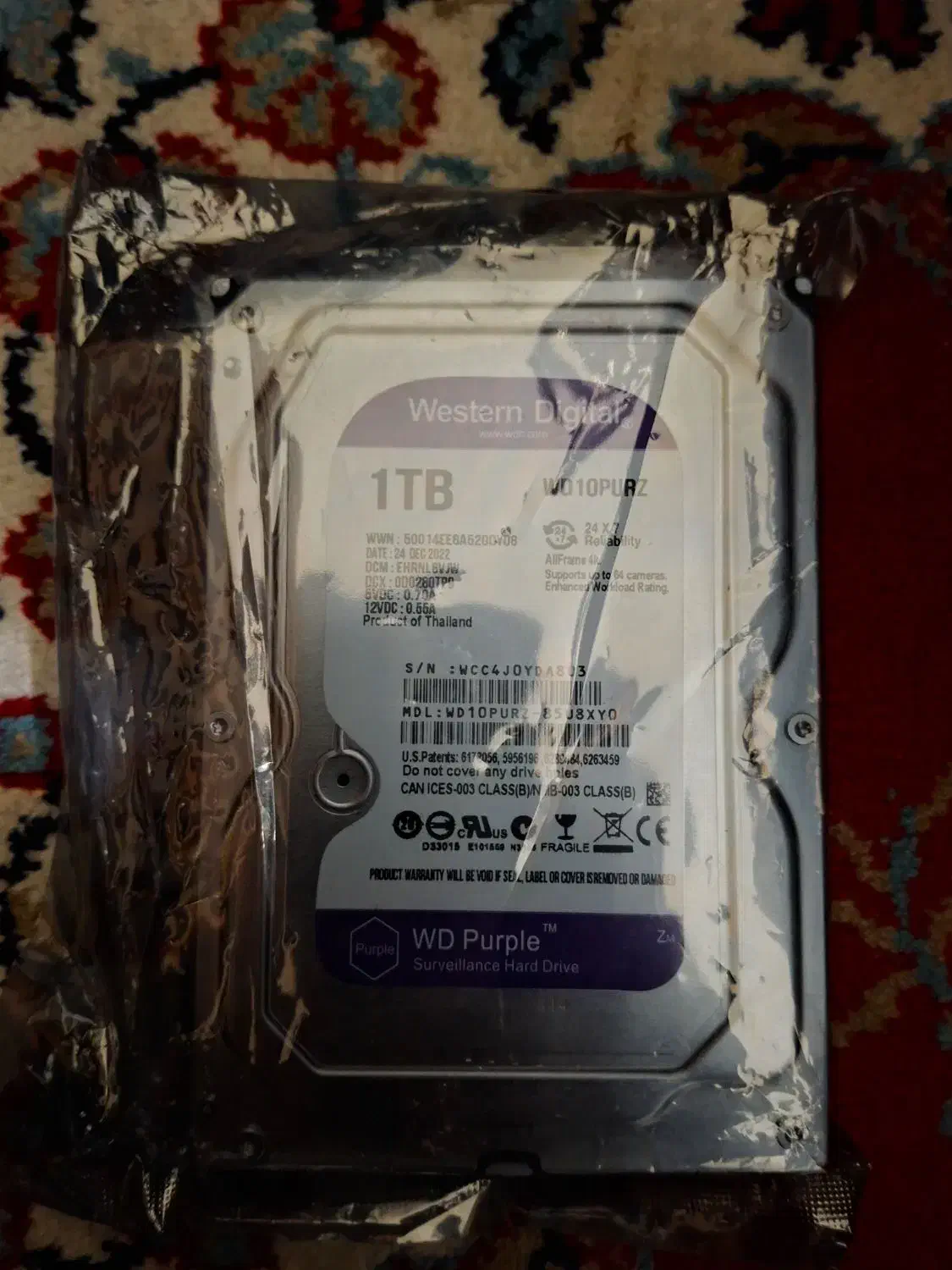 هارد WD 1TB|قطعات و لوازم جانبی رایانه|رودهن, |دیوار