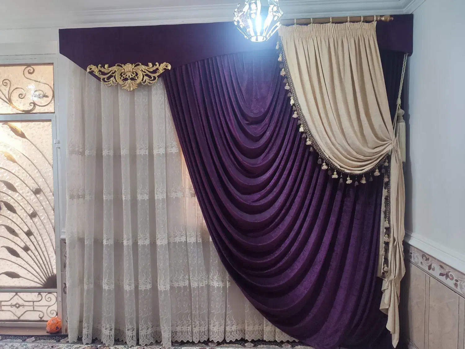 پرده بزرگ|پرده، رانر، رومیزی|بندر کنگان, |دیوار