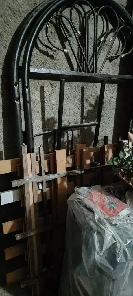 تخت دوطبقه فلزی|تخت و سرویس خواب|پاکدشت, پاکدشت (مامازند)|دیوار