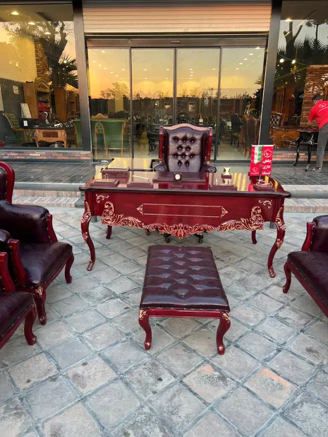 مبلمان اداری کلاسیک ک وئین با قیمت مناسب چهاردانگه|دفتر کار|تهران, شهرک شریفی|دیوار