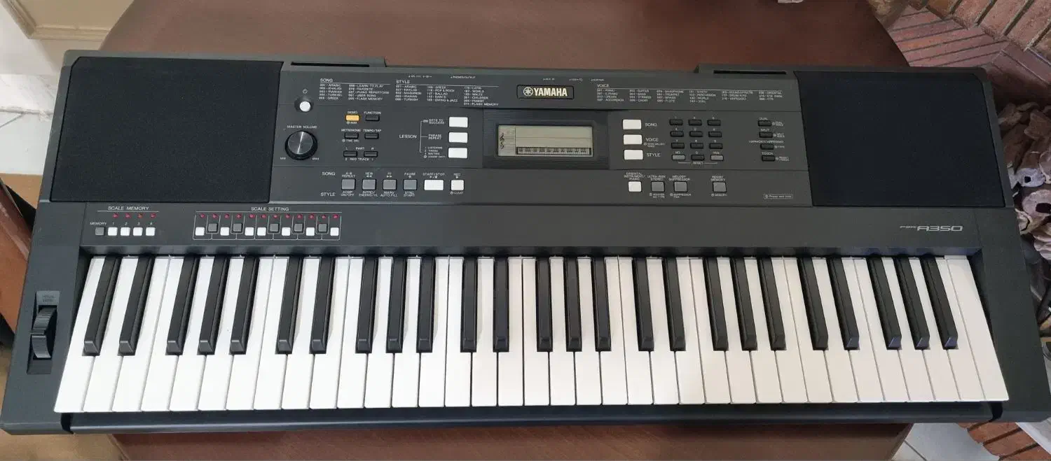 فروش فوری کیبورد دیجیتال یاماها مدل PSR A350|پیانو، کیبورد، آکاردئون|قم, زنبیل آباد|دیوار
