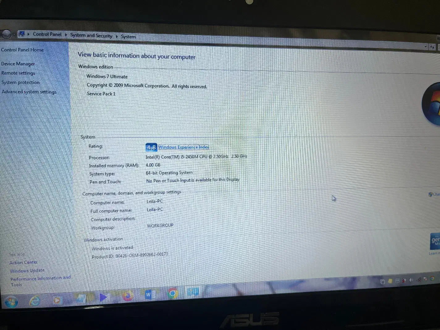لپ تاپ ایسوز N43S|رایانه همراه|پاکدشت, پاکدشت (مامازند)|دیوار