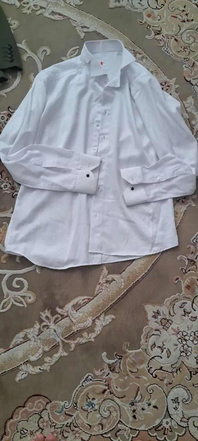 کت و شلوار با پیراهن و کروات سایز ۴۴|لباس|هشتگرد, فاز ۲ مهستان|دیوار