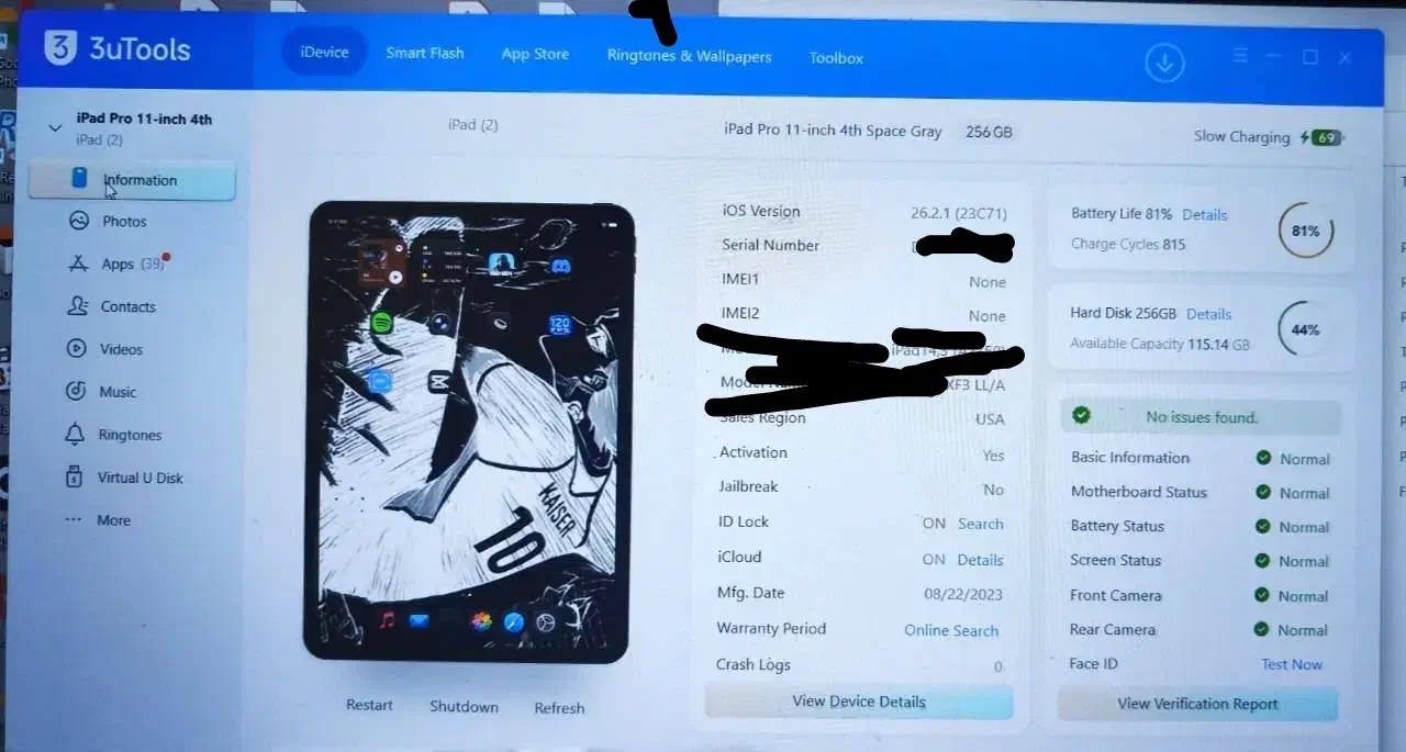 iPad pro 2022 11 256|تبلت|تهران, دردشت|دیوار