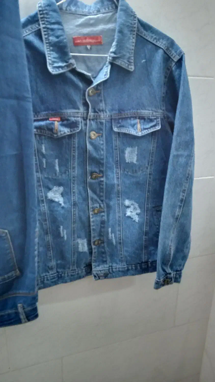 کت جین xl|لباس|تهران, خزانه|دیوار