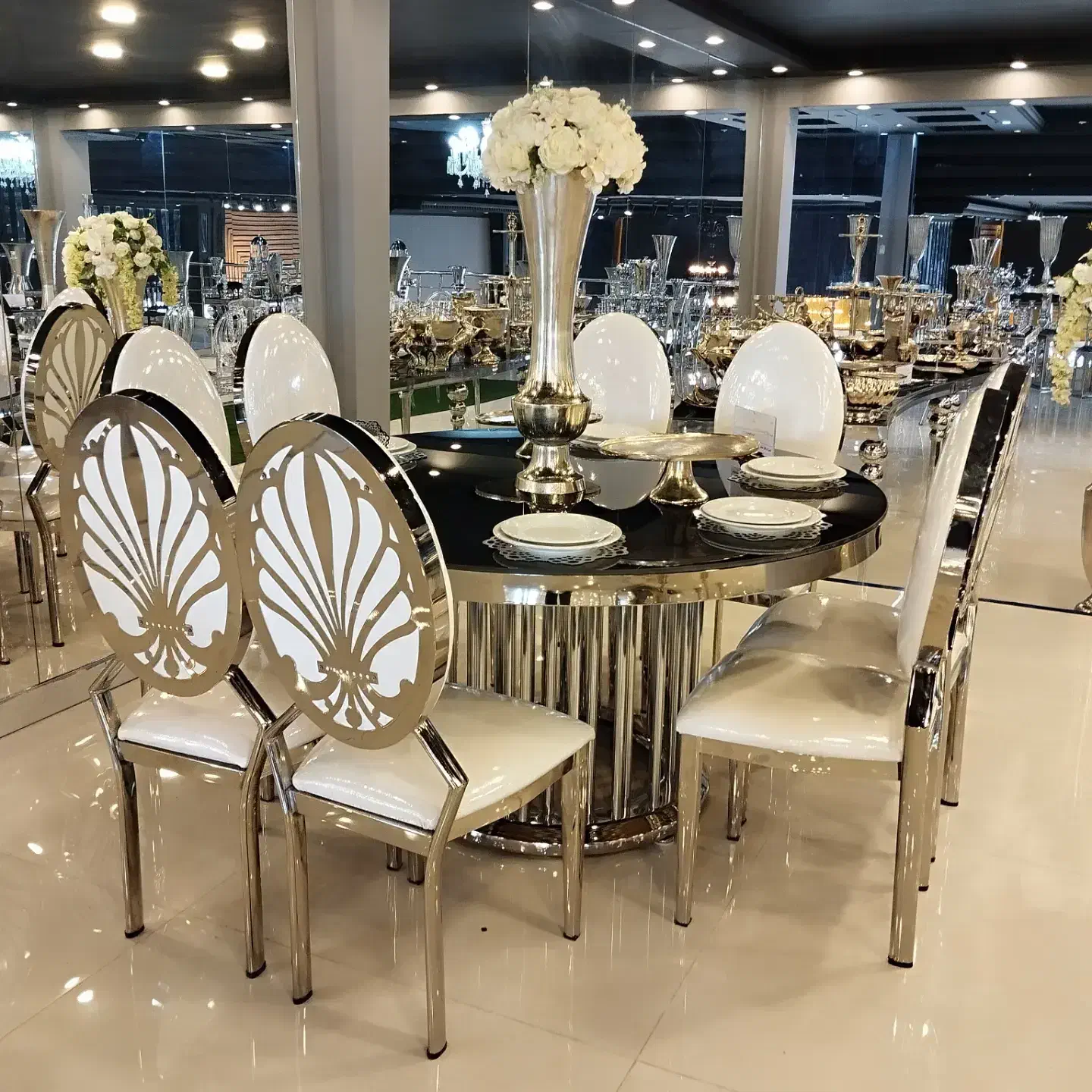 میزگرد مدل لوله ای / تالاری رستورانی|عمدهفروشی|آستارا, |دیوار