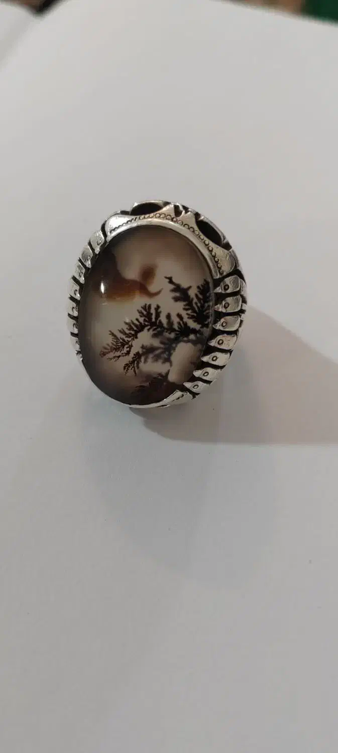 انگشتر شجر و فیروزه|جواهرات|همدان, |دیوار