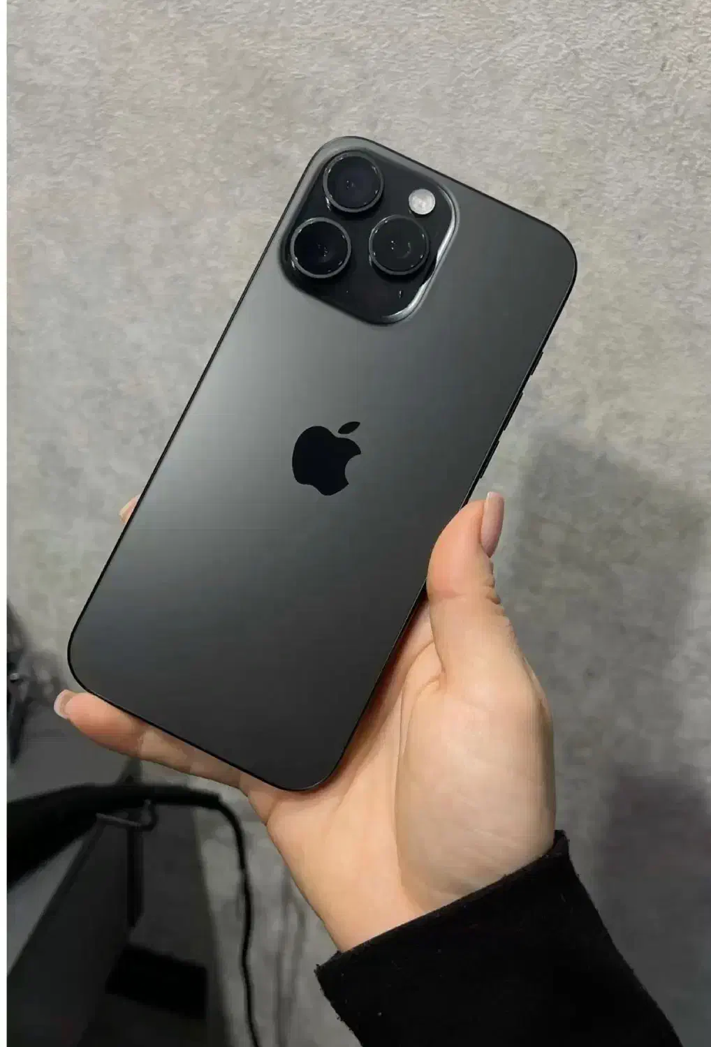 ایفون ۱۶ پرو مکس مشکی|موبایل|قم, شهرک قدس|دیوار