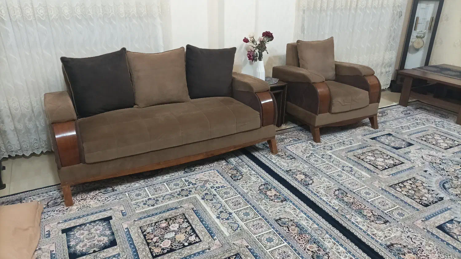 لوازم خانگی پرده و مبل و آبگرمکن قدی|پرده، رانر، رومیزی|مینودشت, |دیوار