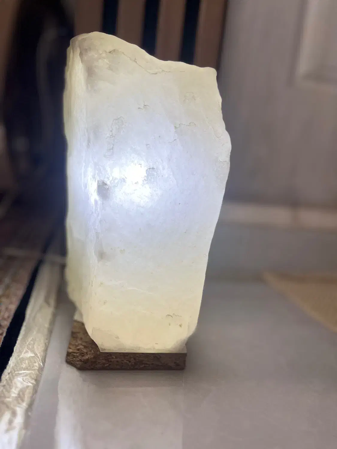 اباژور سنگ نمک|چراغ خواب و آباژور|کرج, شهرک فهمیده|دیوار