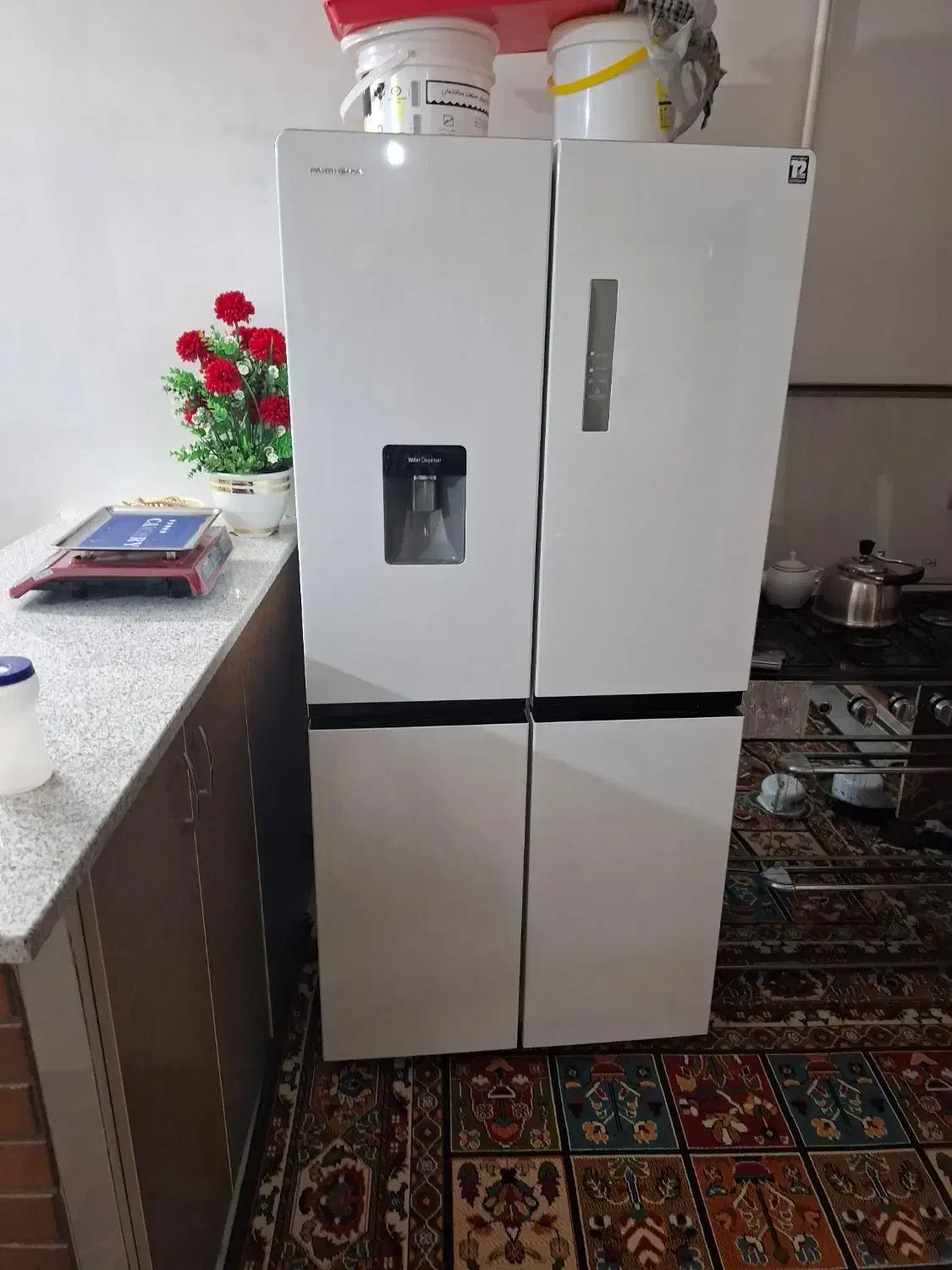 یخچال فریزر ساید بای ساید پاکشوما 19فوت|یخچال و فریزر|آبیک, |دیوار