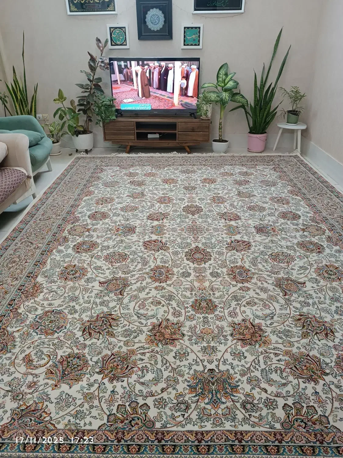 یک تخته فرش ۱۲ متری|فرش|قم, پردیسان|دیوار