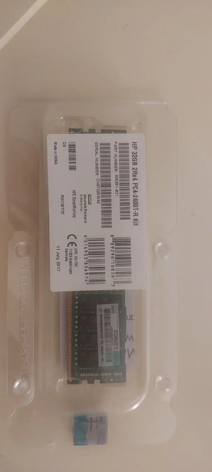 HPE 32GB DDR4 2400 RDIMM ECC|قطعات و لوازم جانبی رایانه|تهران, اقدسیه|دیوار