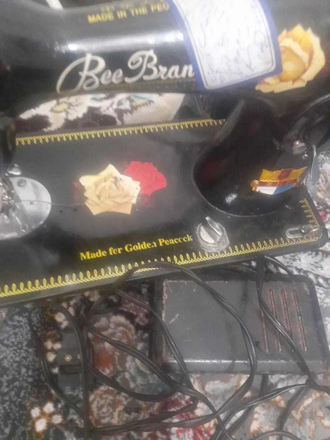 چرخ خیاطی برقی درحدنوتازه سرویس شده باقاب|چرخ خیاطی و ریسندگی|گرگان, |دیوار