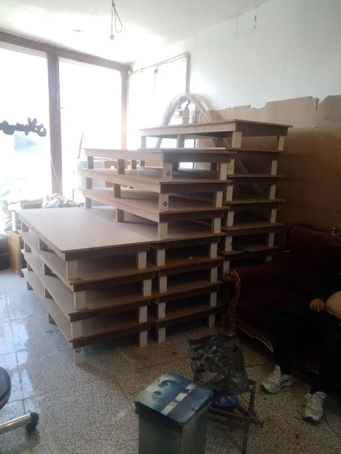 کف تختی کف تخت|تخت و سرویس خواب|اردبیل, |دیوار