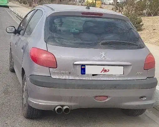 پژو 206 مدل 90|خودرو سواری و وانت|تهران, سازمان برنامه شمالی|دیوار