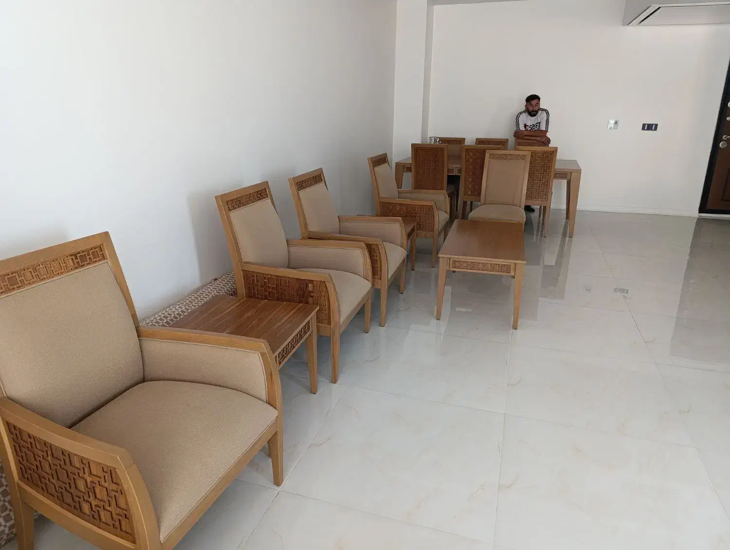 مبل 7نفره نهار خوری 8نفره|مبلمان خانگی و میز عسلی|تهران, شهرک آسمان|دیوار