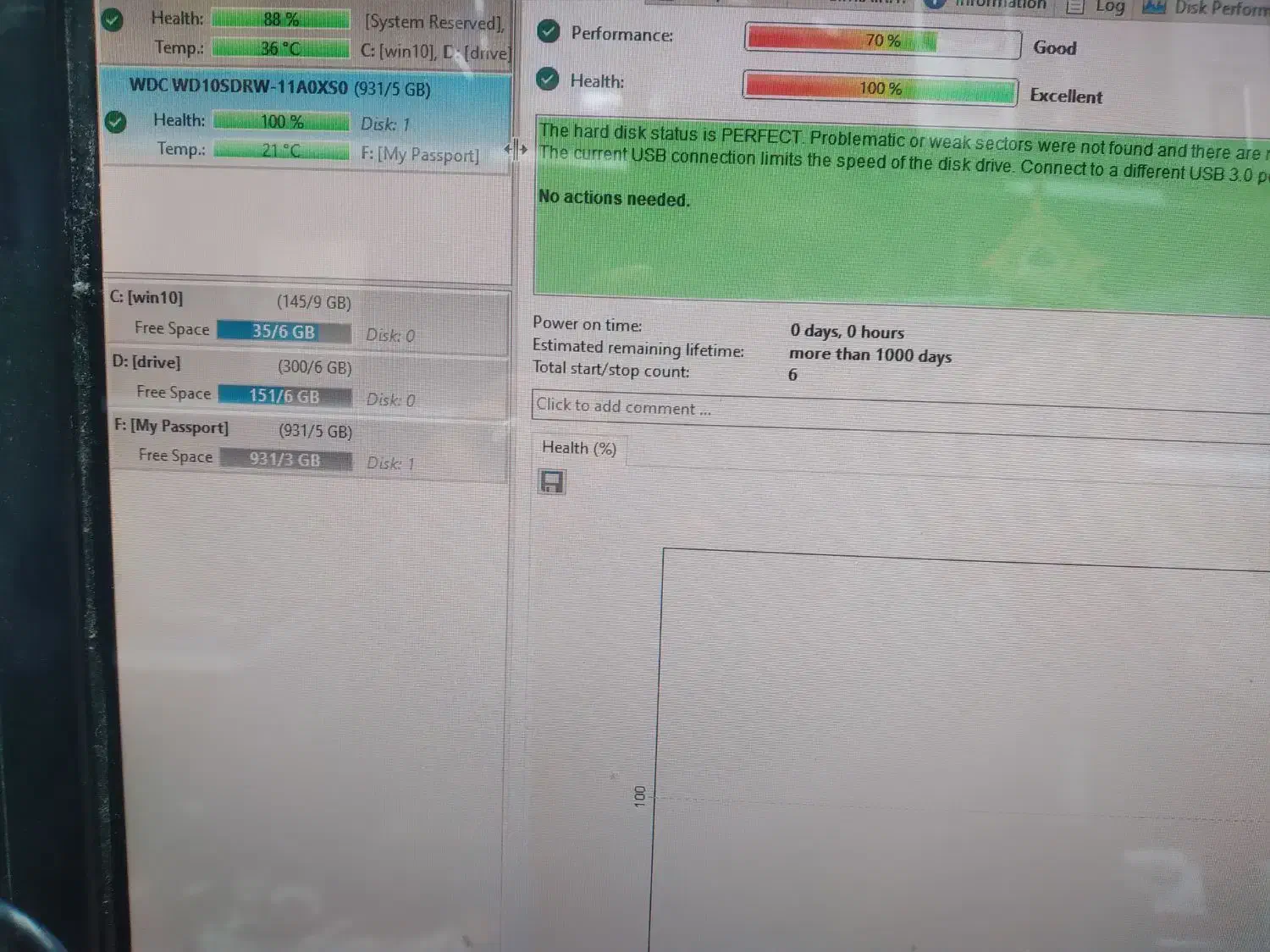 هارد اکسترنال مایپسپورت|قطعات و لوازم جانبی رایانه|رفسنجان, |دیوار