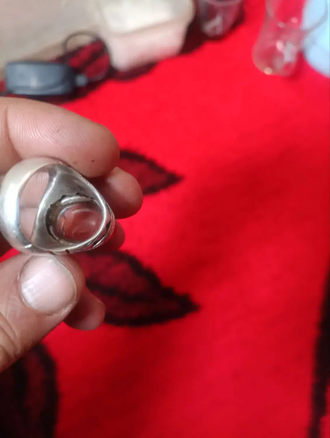 انگشتر نقره|جواهرات|گرگان, |دیوار