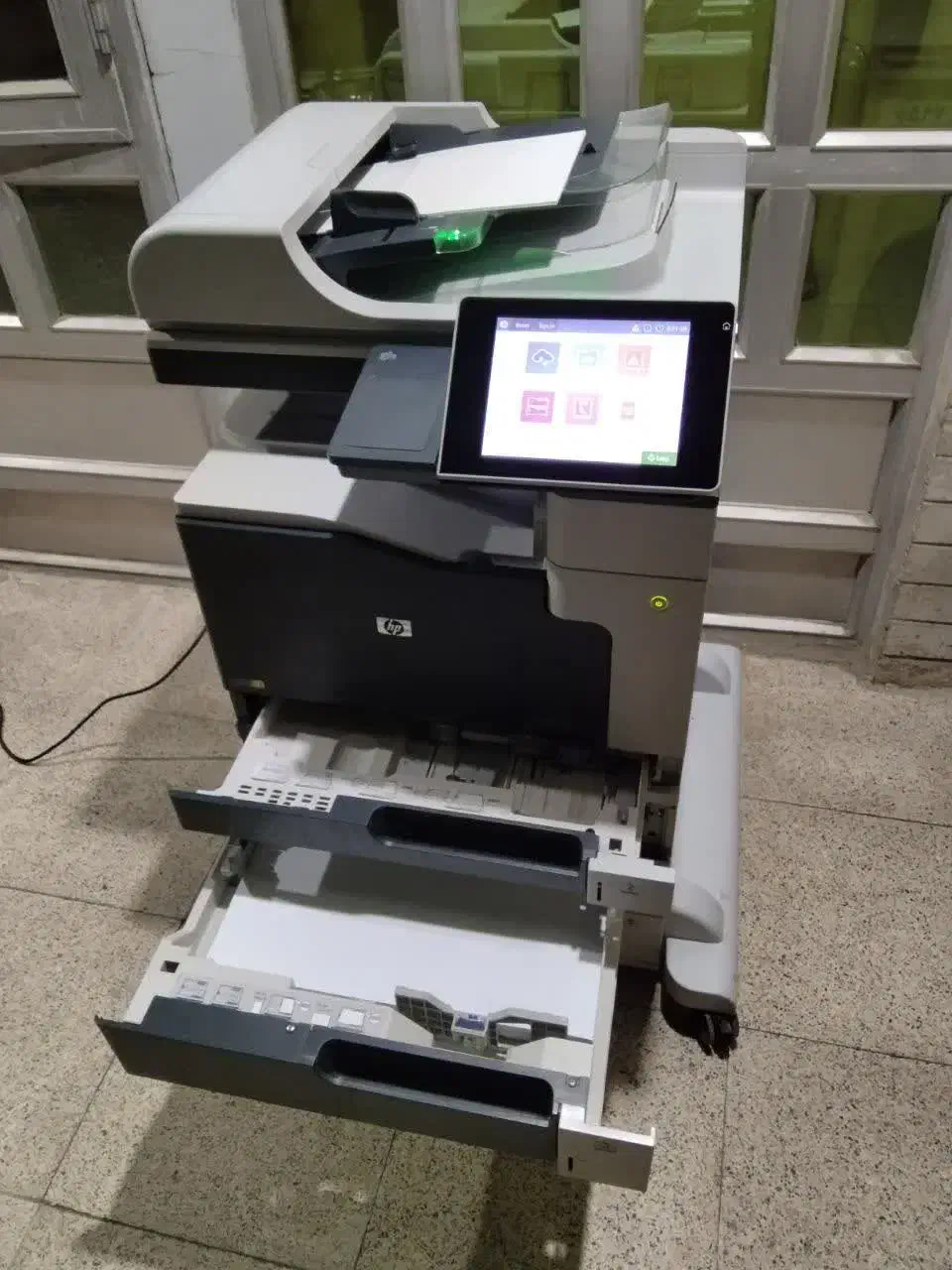 پرینتر hp رنگی مدل m775 آ۳ دو رو زن در حد نو|پرینتر، اسکنر، کپی، فکس|آفتاب, |دیوار