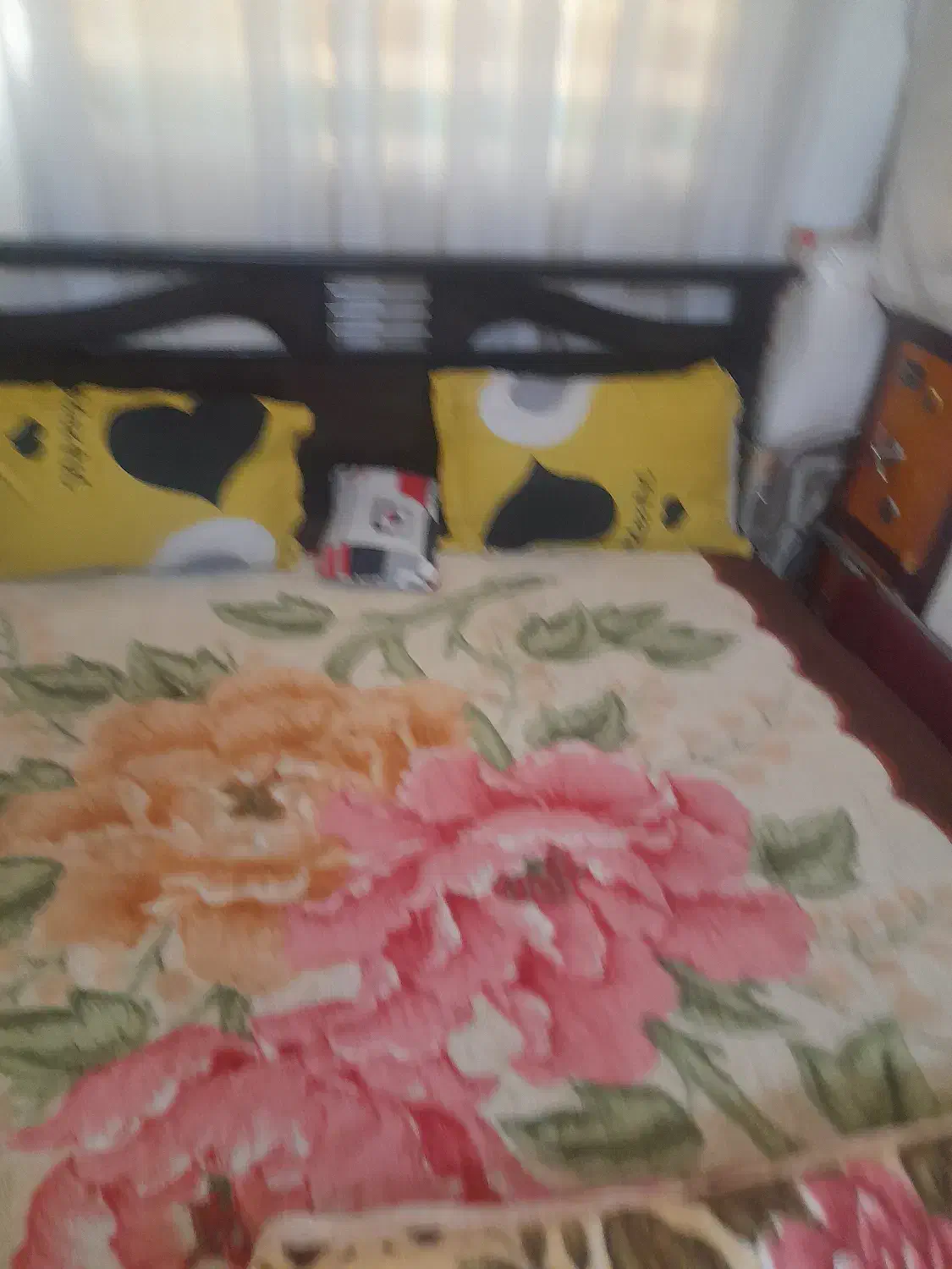 تخت دونفره همراه درایور ۵ کشو|تخت و سرویس خواب|تهران, خزانه|دیوار