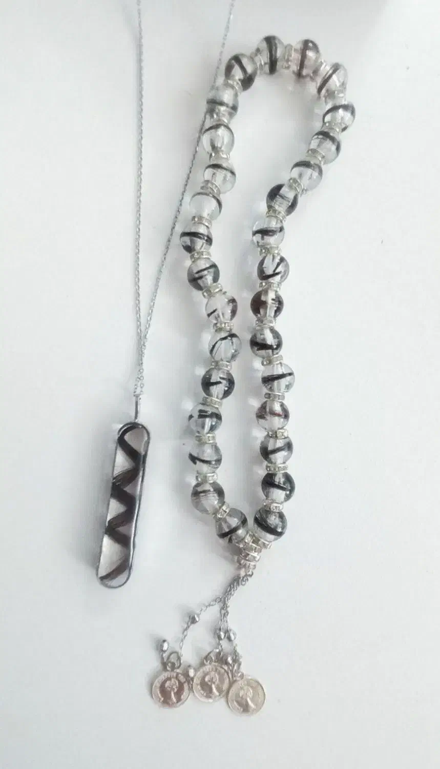 تسبیح ساده و شب تاب با موی یار|زیورآلات و اکسسوری|شاهین‌شهر, اقبال لاهوری|دیوار