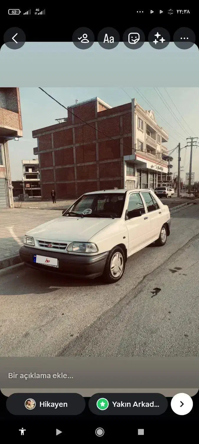 پراید 90 دوگانه دستی اتاق 1402|خودرو سواری و وانت|نقده, |دیوار