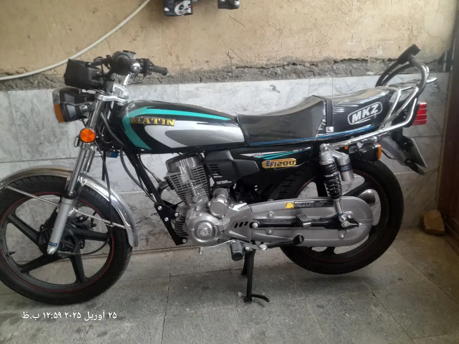 فروش یک دستگاه موتورسیکلت متین 200سی سی|موتورسیکلت|الیگودرز, |دیوار