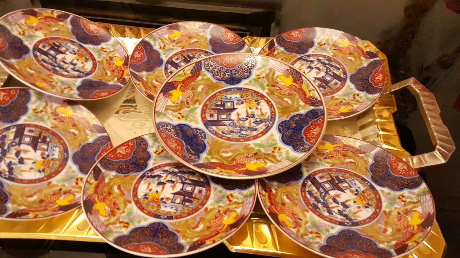 سرویس میوه خوری ۷ پارچه  ژاپن نو|کلکسیون اشیاء عتیقه|رشت, بلوار گیلان|دیوار