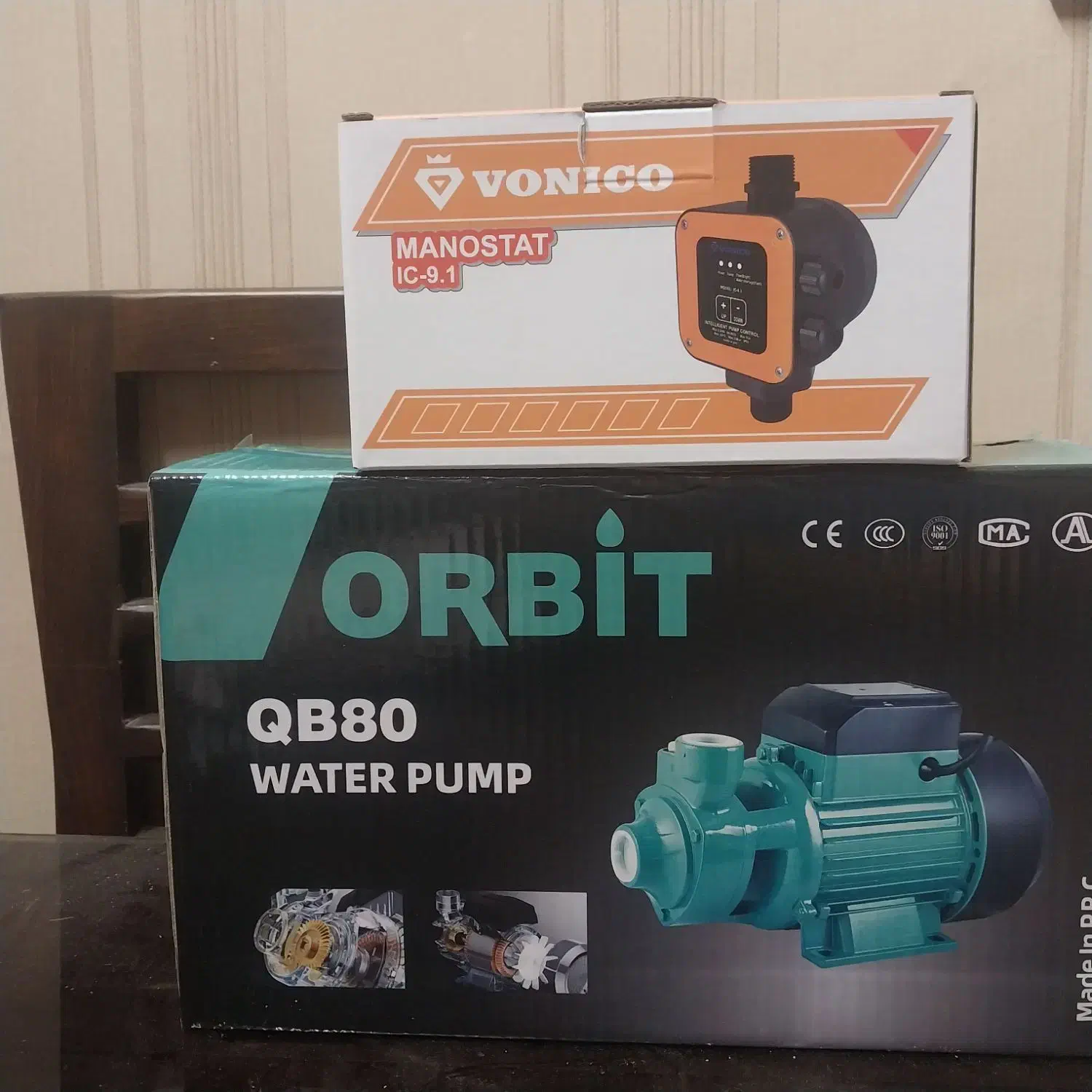 پمپ اب اتومات( مس)  از دومیلیون|مصالح و تجهیزات ساختمان|مشهد, الهیه|دیوار