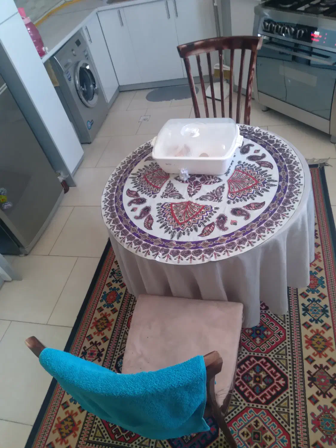 میزناهار خوری ۲ نفره|میز و صندلی غذاخوری|گناباد, |دیوار