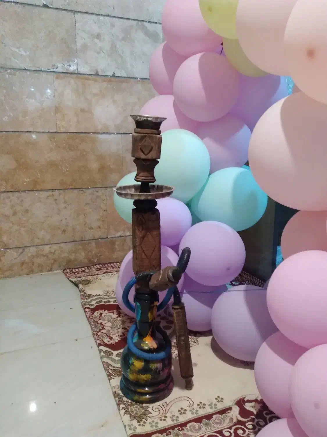 قلیون چوبی|کلکسیون و سرگرمی|صفادشت, |دیوار