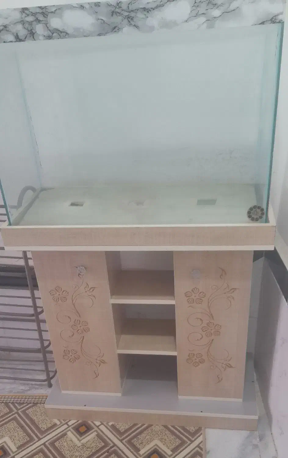 آکواریوم شیک و زیبا|ماهی|قروه, |دیوار