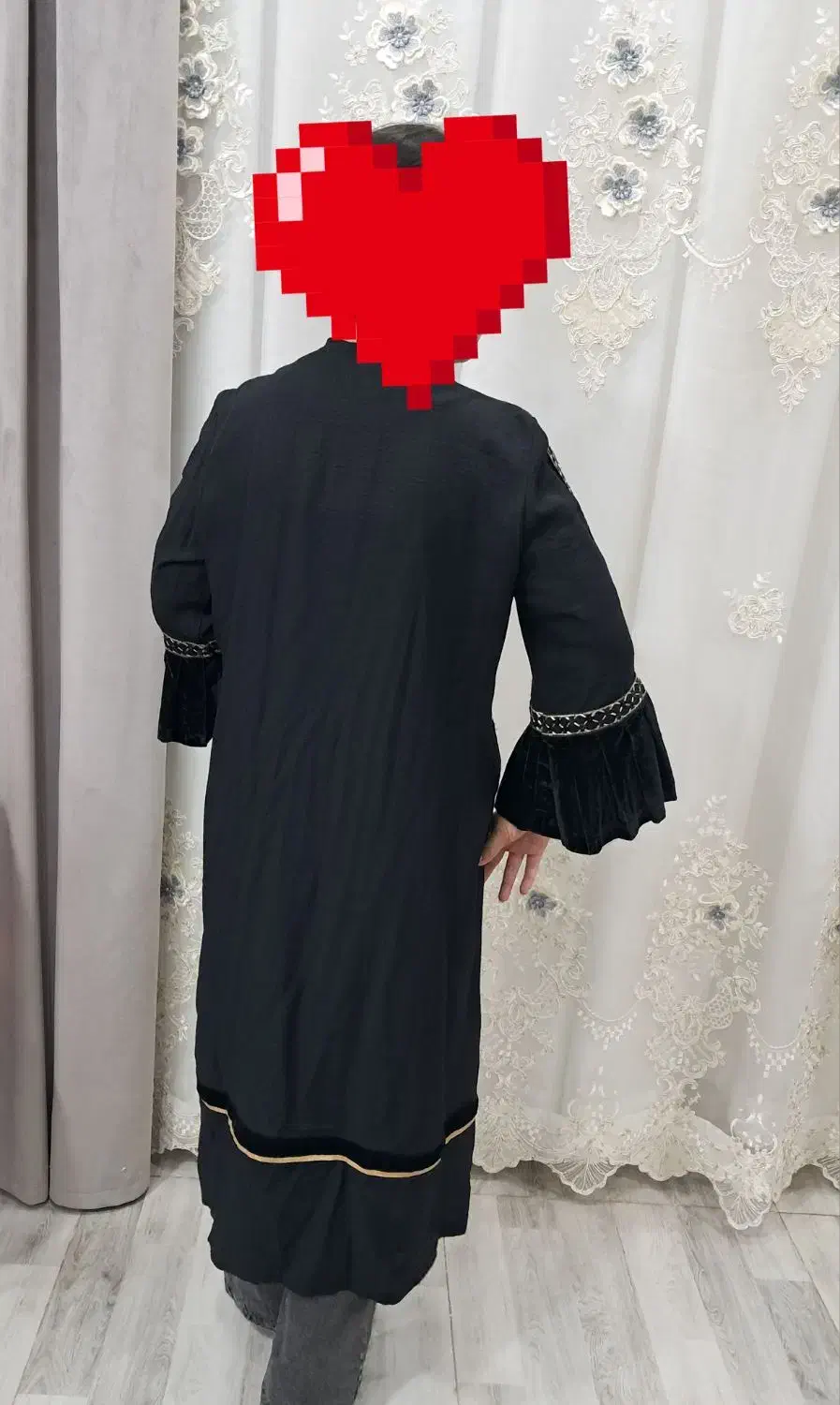 مانتو مجلسی بلند کاملا نو|لباس|اردبیل, |دیوار