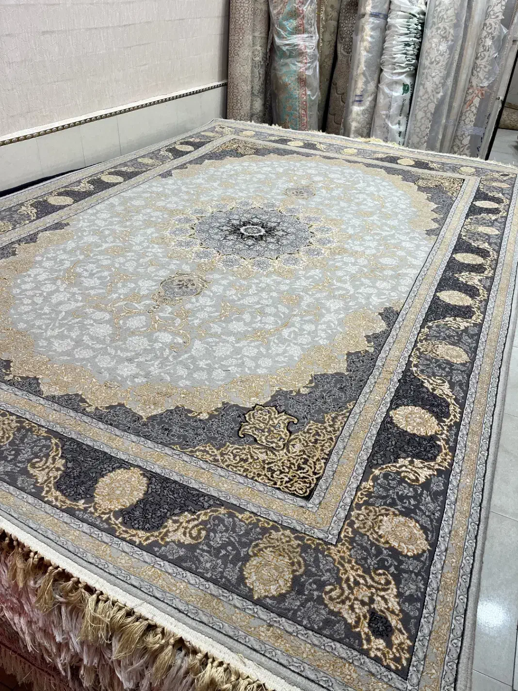 سه جفت فرش۶متری ۷۰۰شانه اصل|فرش|خوی, |دیوار