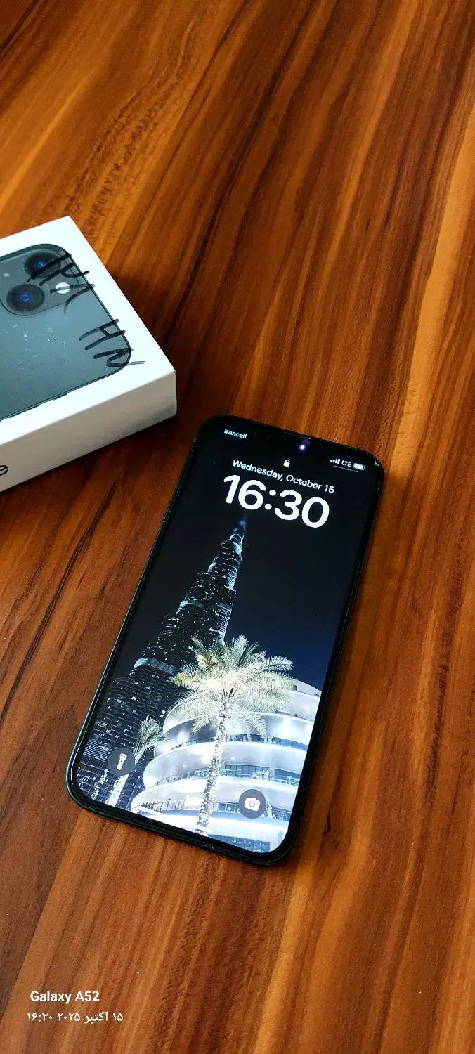 ایفون ۱۳ نرمال مشابه نو|موبایل|کاشان, شهرک فرهنگیان|دیوار