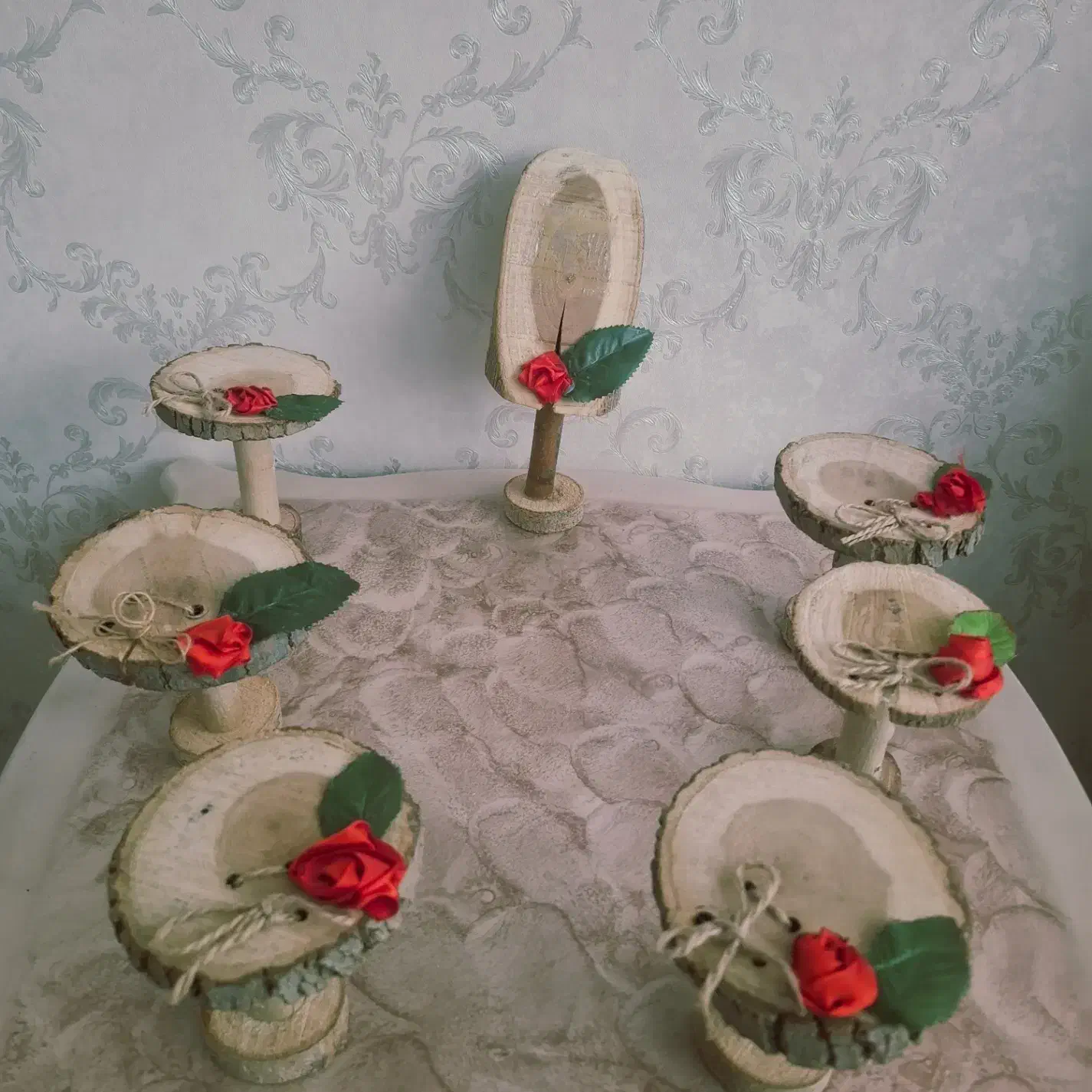 هفت سین چوبی|صنایع دستی و سایر لوازم تزئینی|کرمانشاه, |دیوار