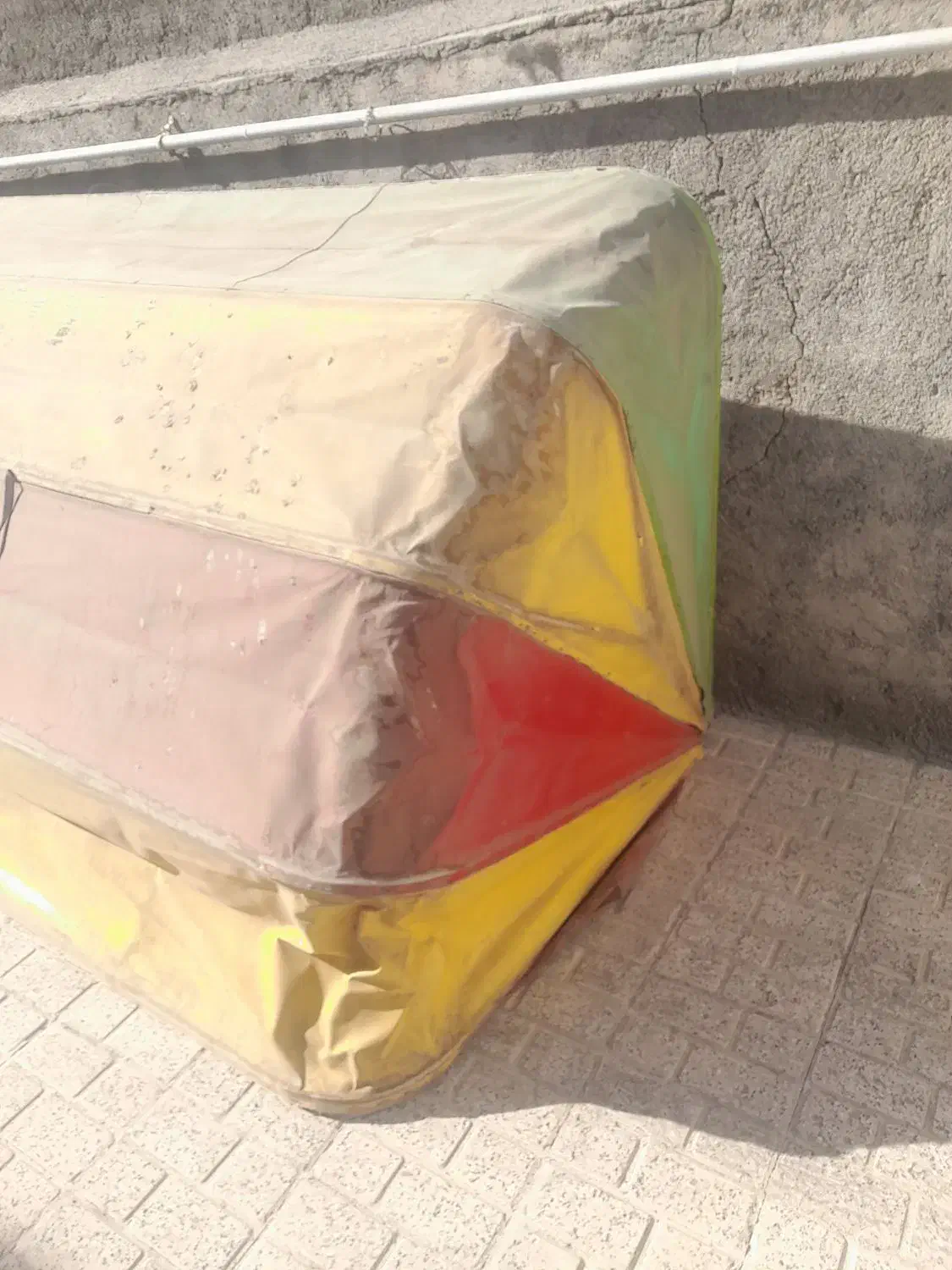 سایبان مغازه شیشه سکوریت وچهار پایه فلزی|فروشگاه و مغازه|مشهد, شهرک شهید باهنر|دیوار